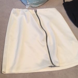 White skirt